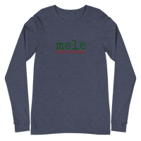 Mele Kalikimaka (Merry Christmas) Unisex Adult Long Sleeve Tee - Made To Order