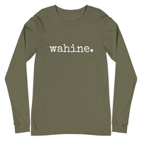 wahine. Adult Long Sleeve Tee - Made To Order