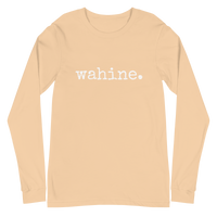 wahine. Adult Long Sleeve Tee - Made To Order