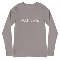 wahine. Adult Long Sleeve Tee - Made To Order