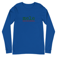 Mele Kalikimaka (Merry Christmas) Unisex Adult Long Sleeve Tee - Made To Order