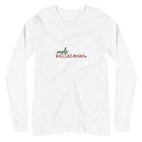 mele kalikimaka. - Unisex Long Sleeve Tee - Made To Order