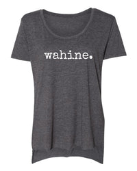 wahine. LADIES scoop neck T-Shirt
