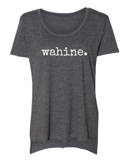 wahine. LADIES scoop neck T-Shirt