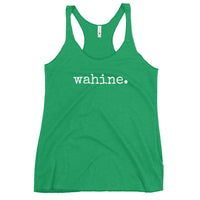 wahine. Women's Racerback Tank - Made To Order