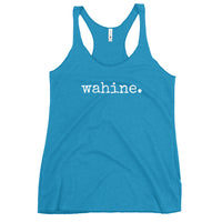 wahine. Women's Racerback Tank - Made To Order