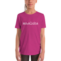 Ms. Aloha - Child T-Shirt - Made To Order